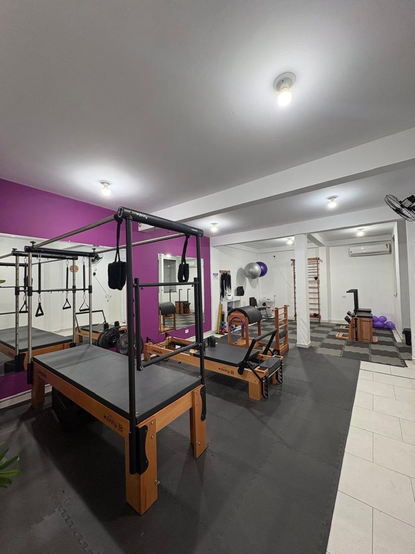Nosso estúdio de Pilates com aparelhos